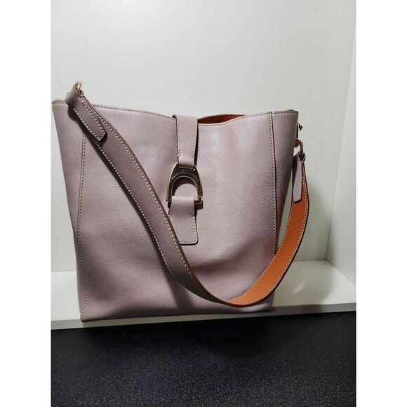 Dooney & Bourke Handbags - Dooney & Bourke Ashby Pink Saffiano Leather Shoulder Bag